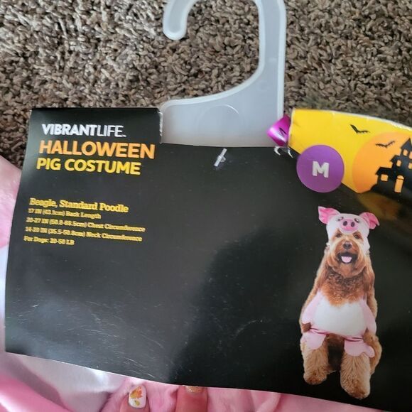 Vibrant Life Halloween Pig Dog Costume Size Medium NWT - Picture 3 of 7